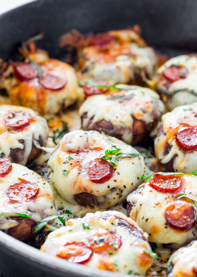 10 recettes faciles à préparer pour un potluck champignons pizza