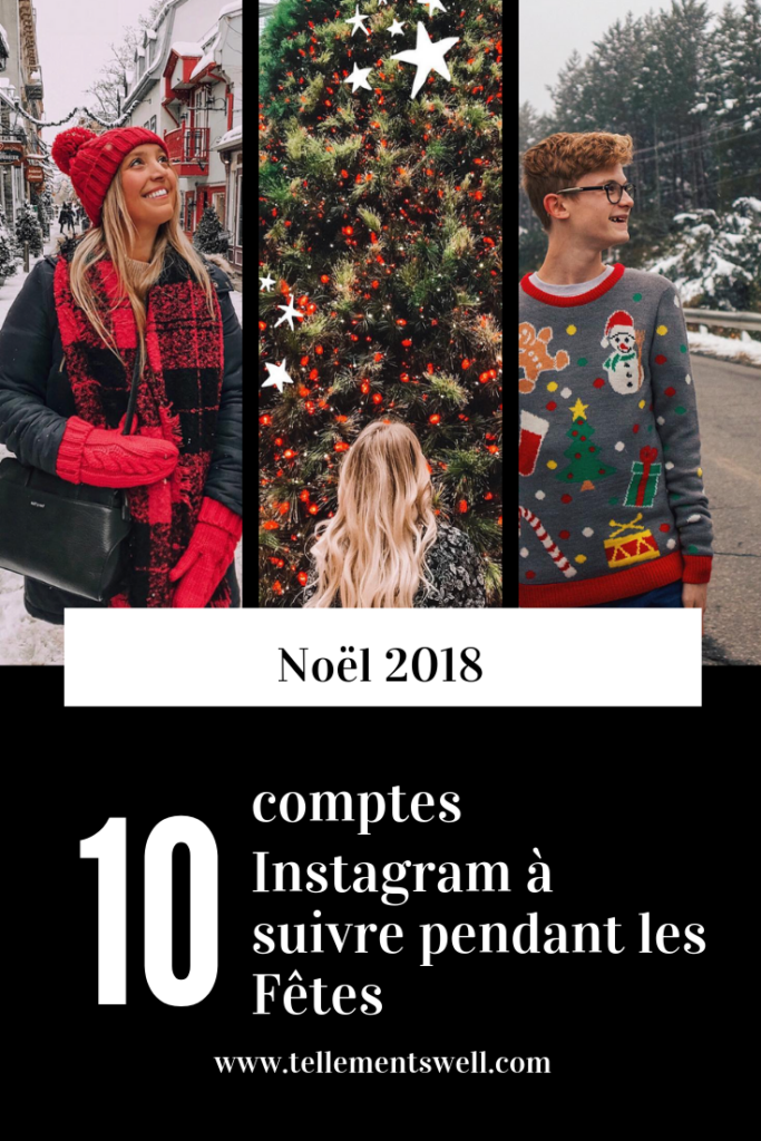 comptes instagram à suivre - 10 comptes Instagram à suivre pour se mettre dans l'esprit des Fêtes